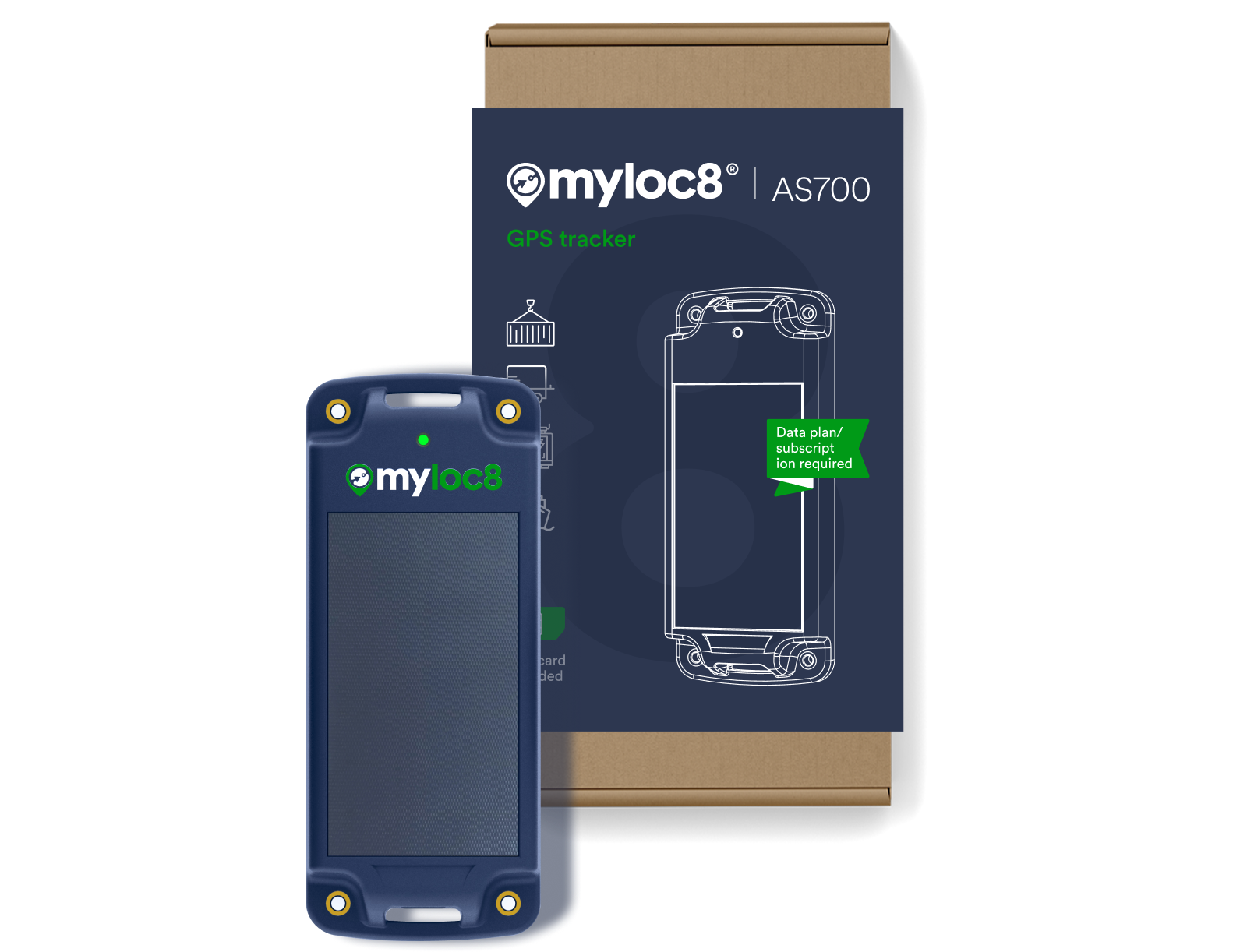 Myloc8 AS700 GPS tracker - Second Image